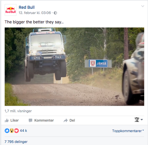 Red Bull Facebook